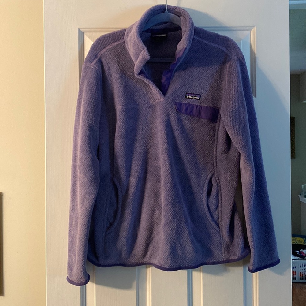 XL Patagonia purple pullover
